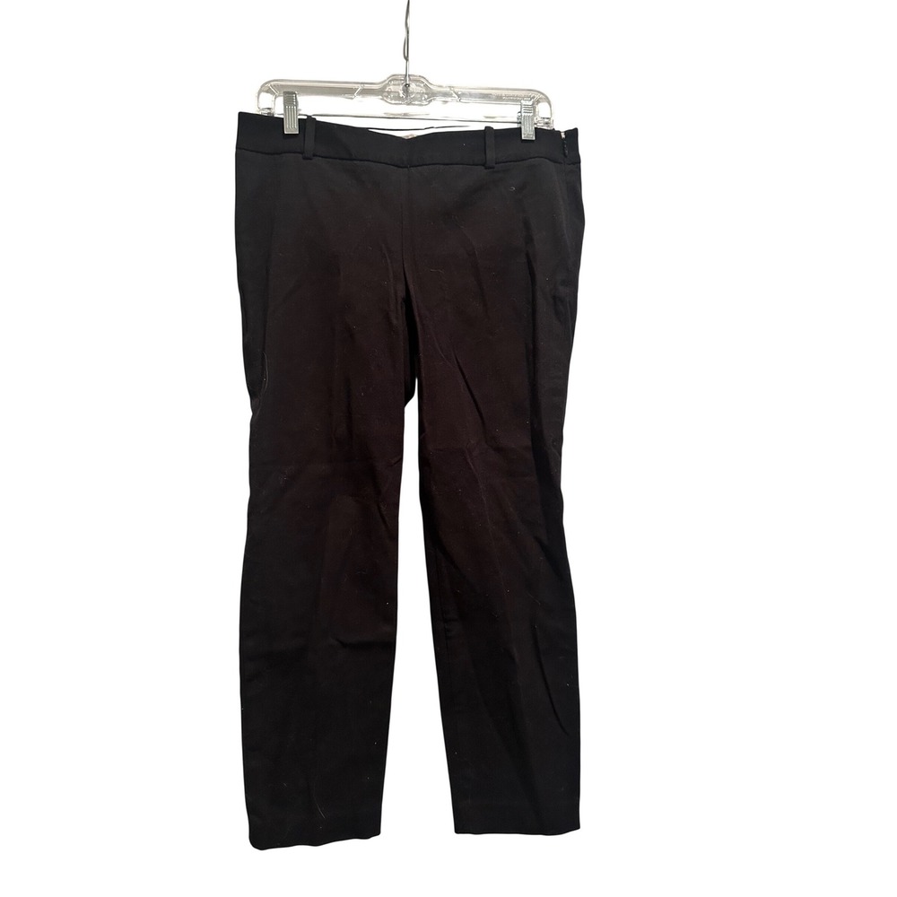 J.Crew Women's Black‎ City Fit Winnie Pants Size 6 Office Business Casual Work